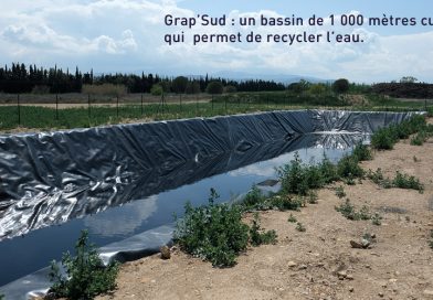 Grap’Sud : un bassin de 1 000 mètres cubes qui permet de recycler l’eau.