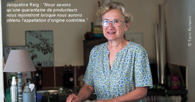 Jacqueline Reig préside aux destinées du projet d’AOC huile d’olive du Roussillon depuis 2013
